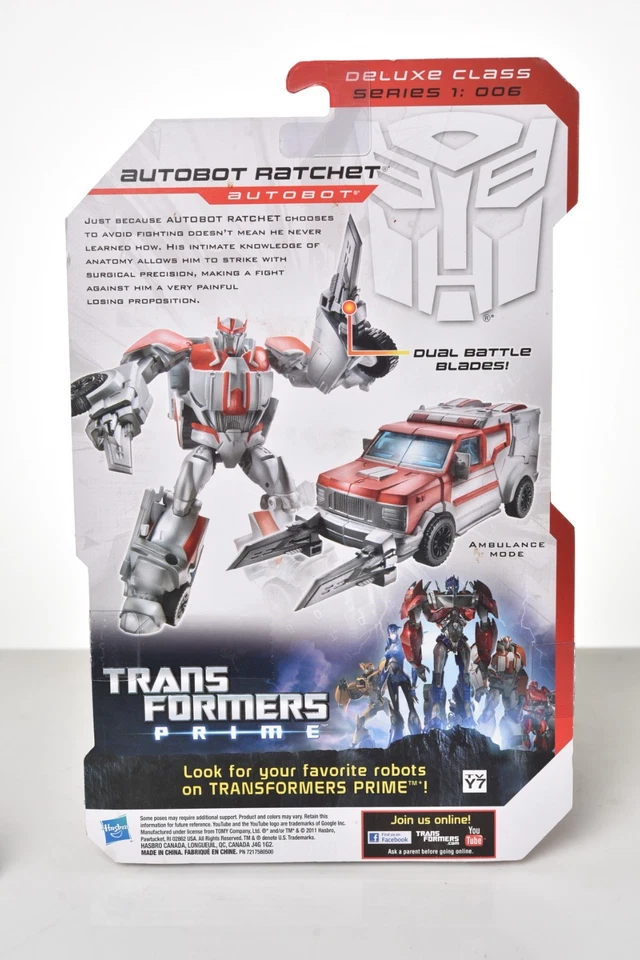 Transformers Prime Robots In Disguise Deluxe Autobot Ratchet Figure New - Image 4 of 4