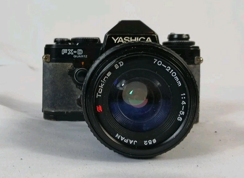 Yashica FX-D Quartz me 3 lente – Kamerë analoge SLR (Gebraucht) in