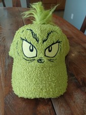 Grinch Dr Seuss Green Sherpa Hat Adjustable