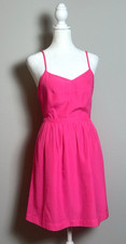 J Crew Women’s Pink Sundress Pink Strappy Party Dress Size (0)