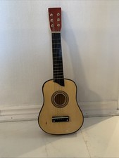 Vintage 24 Inch Mini Acoustic Guitar Wood Beginner Small Toy Kids