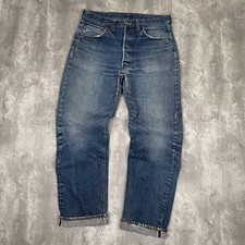 Vintage Levis 501 Jeans Mens 35x32 32x30 Selvedge Redline 6 Button USA 80s