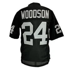 Charles Woodson Jersey Black Oakland | Unisex Adult Sizes S-5XL Unsigned Custom
