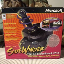 Microsoft Side Winder Force Feedback Pro COMPLETE and In Original Box