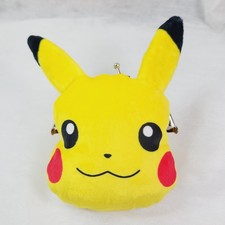Pokemon Pikachu Pocket Monsters Mini Pouch Coin Purse Bag Plush See Desc