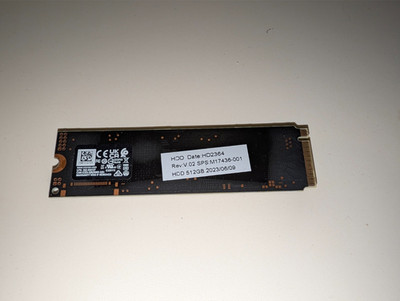 Micron 512GB MTFDKBA512TFH-1BC1AABHA M.2 2280 P4X4 SSD Module