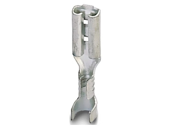 10X 3240153 Kabelschuh: Flach Nicht Isoliert Silber 110°C Phoenix Contact-image