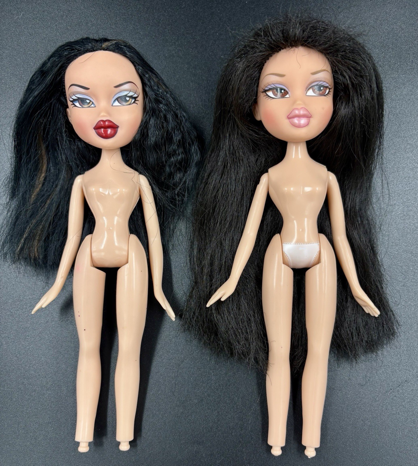 Bratz Jade Pampered Petz & Style It TLC Nude Dolls No Clothes No Feet Read