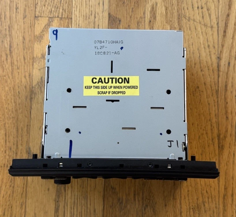 Ford Thunderbird 2002 unidad principal cambiador de CD radio 1W6F18C815BF OEM Foto 3 de 4