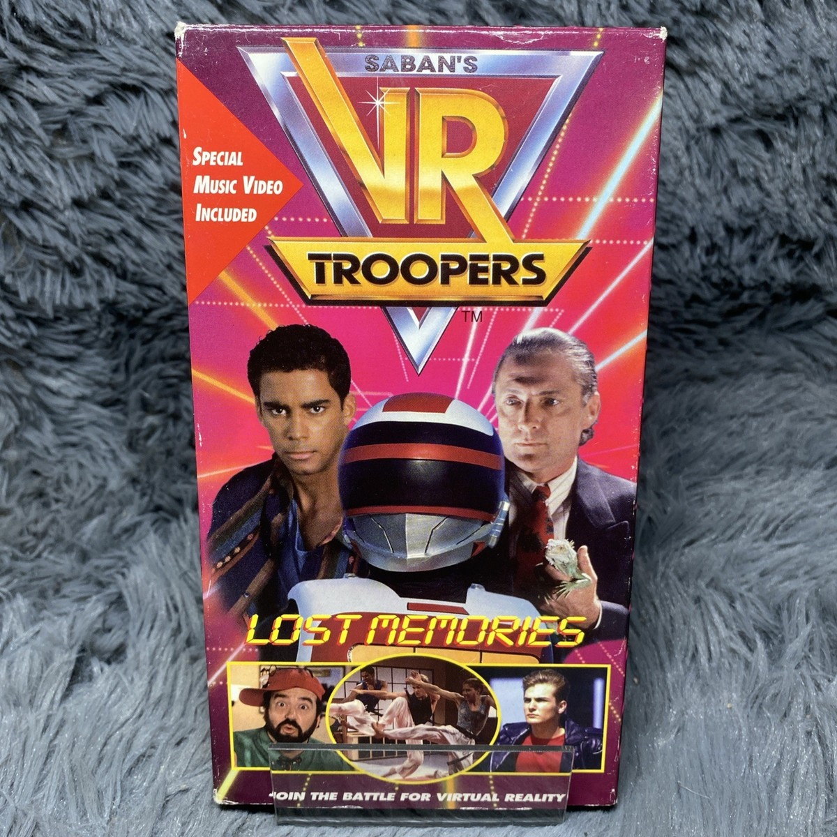 VR Troopers Lost Memories VHS Tape 1994 Saban Tokusatau Virtual