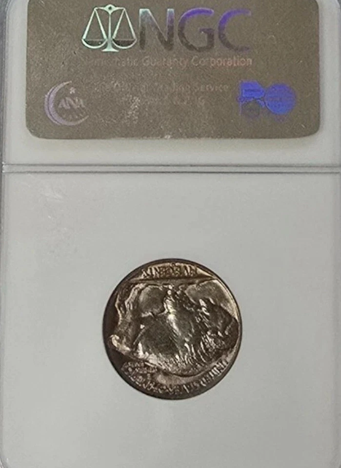 1938-D/D NGC MS66 Buffalo Nickel CX39 - Image 4 of 4