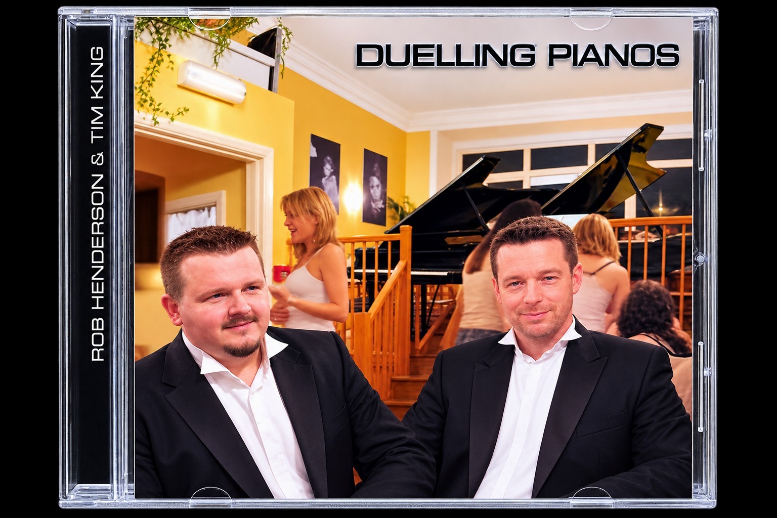 Rob Henderson & Tim King - Duelling Pianos CD 2003 Divermento For Two Pianos EX