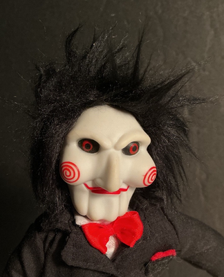 Vintage Saw 2004 Jigsaw Horror Plush Billy Puppet Figure Doll NECA