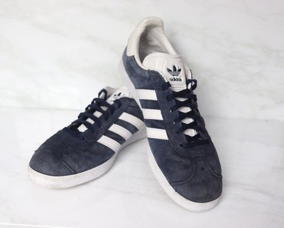 Adidas Gazelle Suede Navy and White Sneakers Classic Iconic Casual Retro Men's