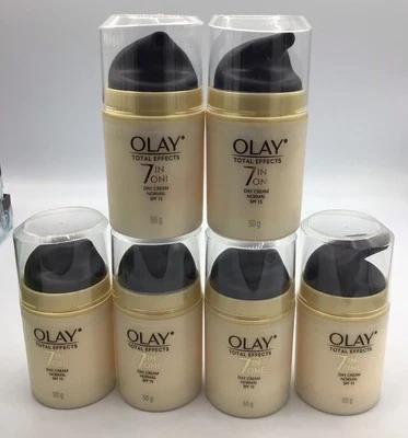 Lot Of 8 Olay Total Effects 7 In One Day Cream, (50g) 1.76 oz