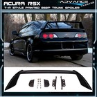 For 02-06 Acura RSX DC5 Type R Trunk Spoiler Wing 3PC Painted #B92P Black Pearl