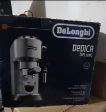 DeLonghi Dedica EC680M Deluxe Espresso Coffee Maker Machine Stainless Steel