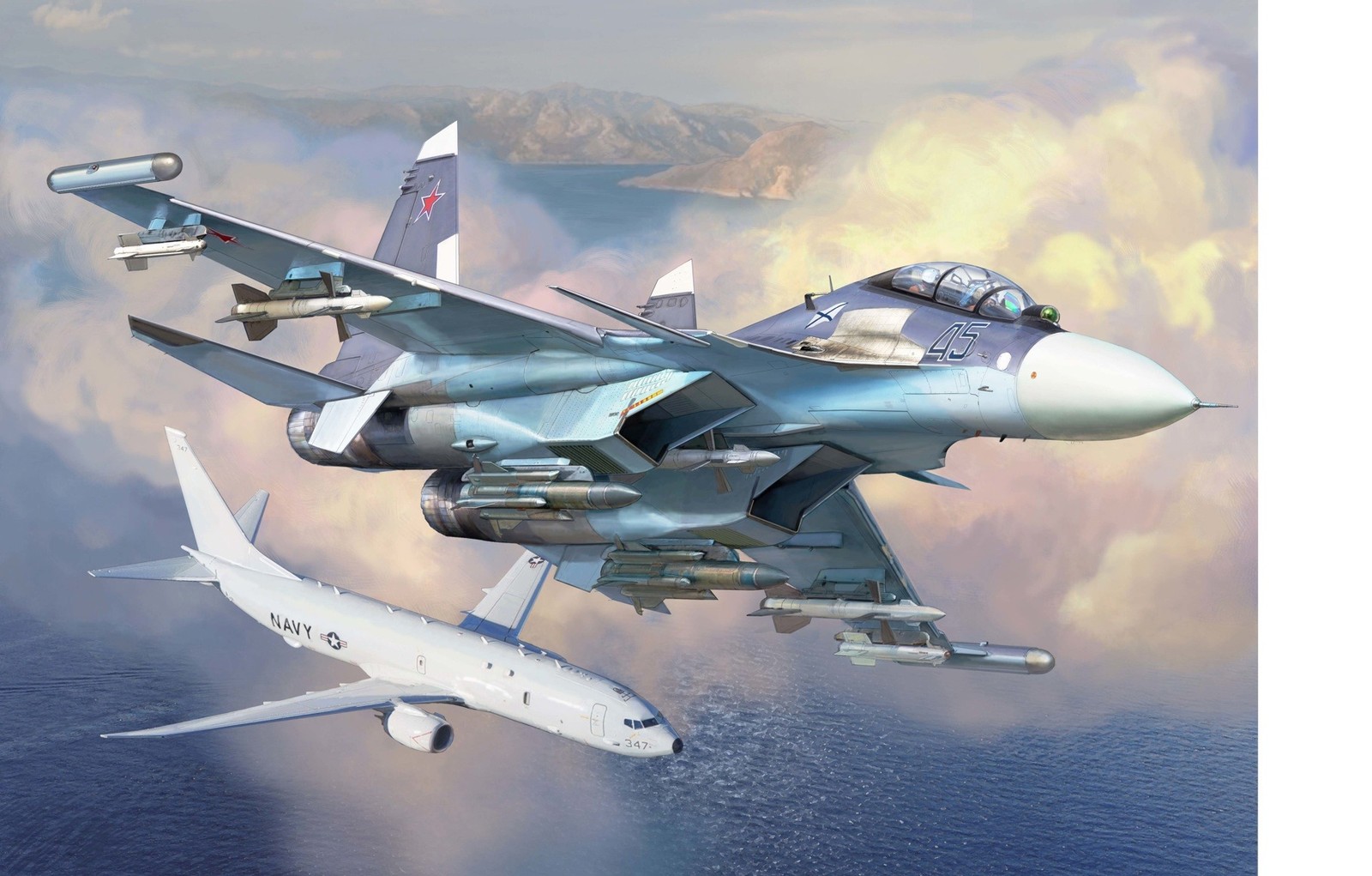 Italeri 1:72 Sukhoi SU-30 SM Plastic Model Kit