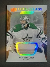 2025-26 Upper Deck Engrained Icons CUTS Of CLASS Kari Lehtonen Dallas