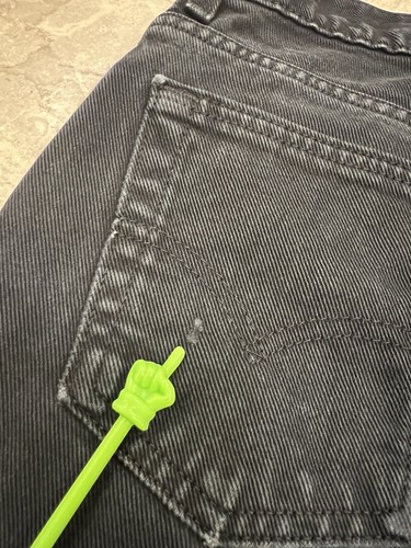 Rare Vintage 90s Women’s 28X30 Flared Silver Tab Levi’s Denim Jeans USA MADE by Levi's, $49.99 - Photo 6