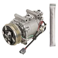 For Honda Fit 2007 2008 OEM AC Compressor w/ A/C Clutch & Drier GAP