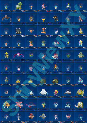 Any/Every Shiny 6IV Ribbon Master XXXL 4th Gen Pokemon Scarlet/Violet HOME