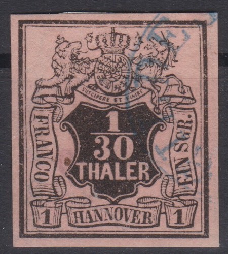 == Ad Hannover Mi. 3rd Stamp K1, Cat. ==