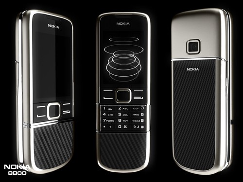 Nokia 8800 Carbon Arte Black 8800e 3G UMTS 2100 3MP Bluetooth 4GB Mobile phone - Afbeelding 3 van 10