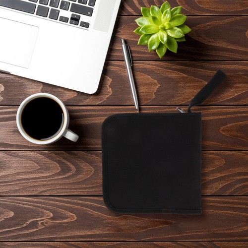 Mini Disk Holder Capacity Storage Compact CD Bag Dad Travel Case Dvd - Afbeelding 7 van 12