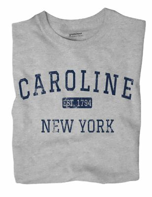Caroline New York NY T-Shirt EST