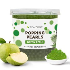 Tea Zone Green Apple POPPING PEARLS   B2060, 7 lbs 