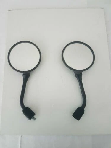 Specchio retrovisore da moto nero Per KLE