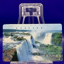 Iguazu National Park 105 NTT  Rare Telephone  card  vintage Japan world heritage