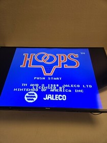 Hoops NES (Nintendo Entertainment System) Cartridge Only Tested WORKS