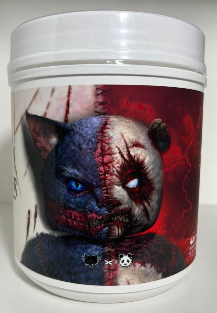 Sinister Hardcore Pre-Workout by Panda Supps/Black Magic Collab 40 Servings New
