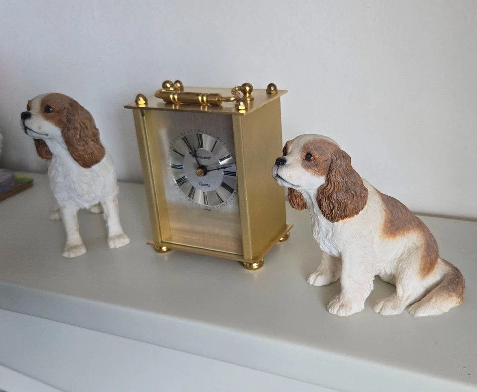 VINTAGE PRESIDENT BRASS GERMAN CARRIAGE CLOCK WORKING KIENZLE MOVEMENT.12x9x6CM - Image 3 of 4