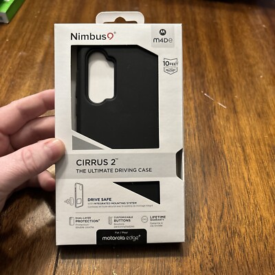 Nimbus9 Cirrus 2 Series Hard Case for Motorola Edge+ (2020) - Matte Black