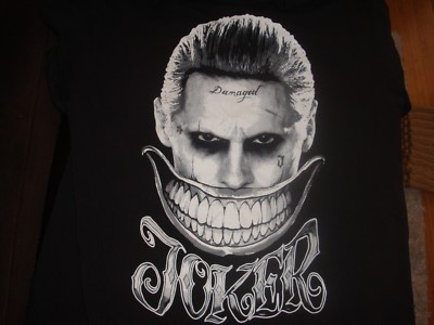 Awesome Joker Suicide Squad T-Shirt, Size Medium, Nice
