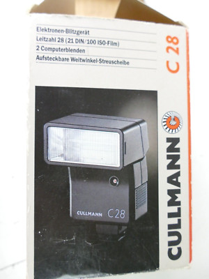 Cullmann C28 Blitzgerät Leitzahl 28 mit Streuscheibe RT-130