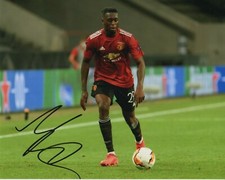Manchester United Aaron Wan-Bissaka Autographed Signed 8x10 Photo COA #8