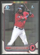 2022 Bowman Chrome Prospects 1st Junior Sanquintin #BCP-80
