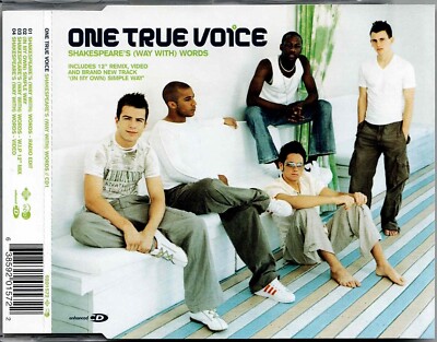 One True Voice - 5'' CD - Shakespeare's (Way With) Words +WIP Mix + Video