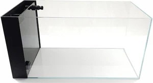 Lifegard Low Iron Ultra Clear 7.5 Gallon Crystal Aquarium with Side Filter