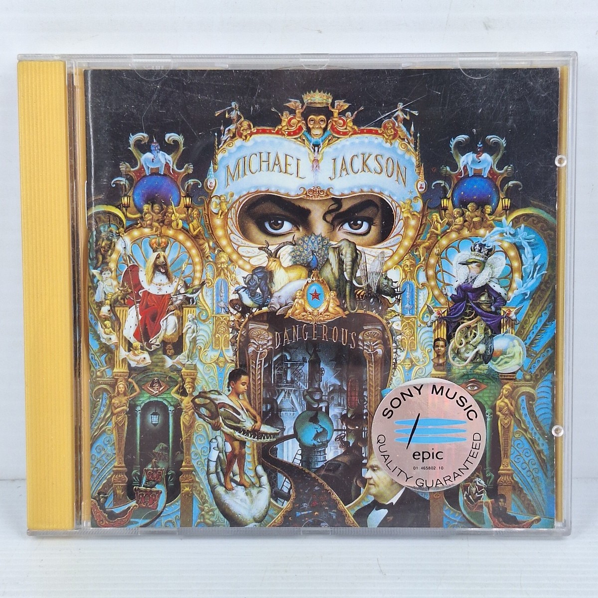 MICHAEL JACKSON - Dangerous CD 1981 Epic - MUSIC CD OZ SELLER
