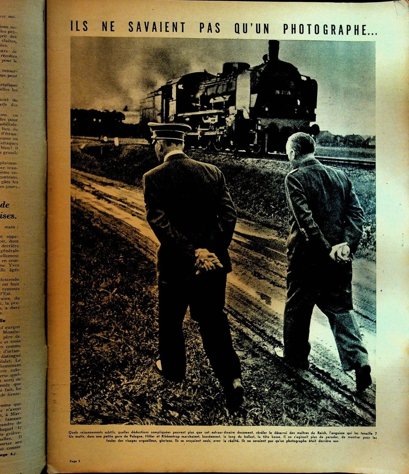 Match Magazine October 19 1939 WWII Adolf Hitler The Little King George Simenon - Image 2 of 3