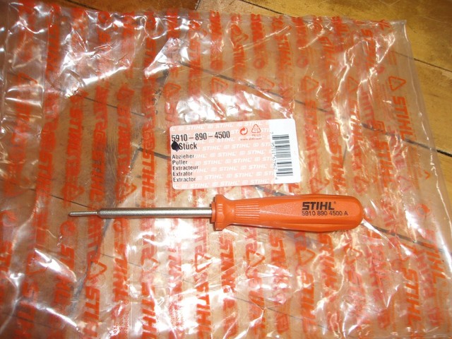 Genuine STIHL Carburetor Limiter Cap Removal/Adjustment Tool - Part # 5910 890 4500 10 thumbnail image