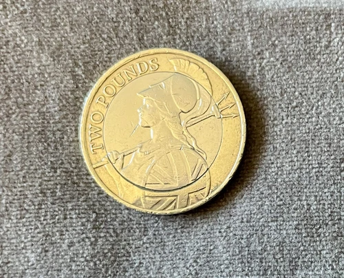 UK 2 Pounds coin from a recent eBay sale
