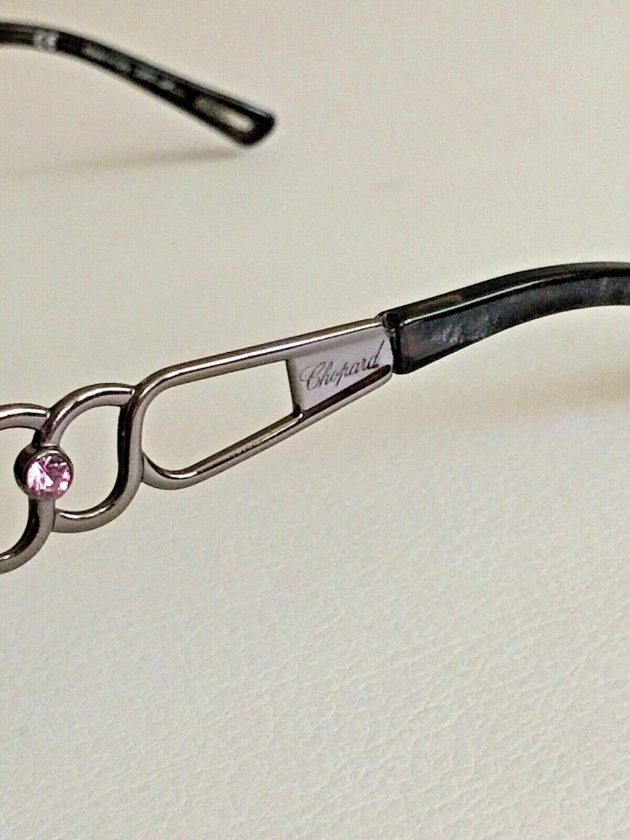 NWOT Chopard Women Sunglasses SCH 074S Gray/Purple Gradient