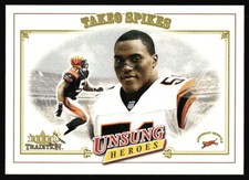 2001 Fleer Tradition Takeo Spikes #312 Cincinnati Bengals