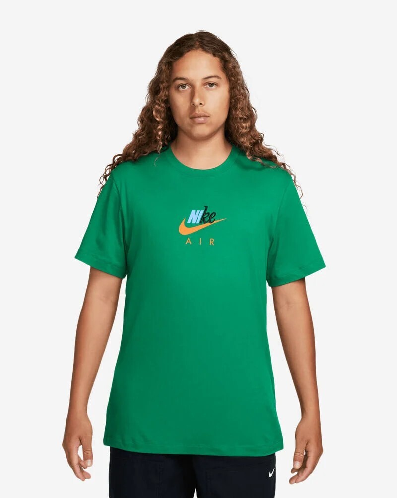 green nike air t shirt